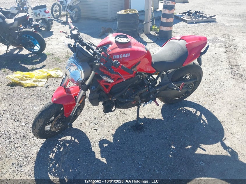 ZDM1RBTSXHB024135 2017 DUCATI MONSTER photo no. 2