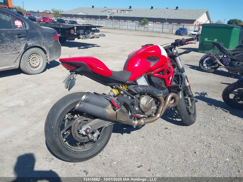ZDM1RBTSXHB024135 2017 DUCATI MONSTER photo no. 4