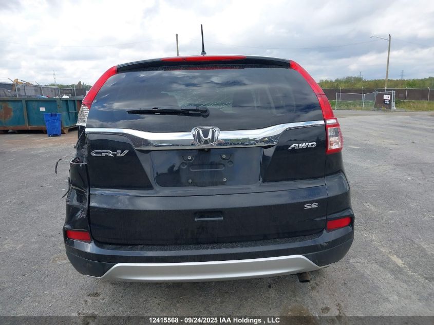 2016 Honda Cr-V Se VIN: 2HKRM4H44GH108063 Lot: 12415568