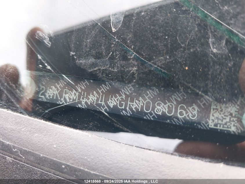 2016 Honda Cr-V Se VIN: 2HKRM4H44GH108063 Lot: 12415568