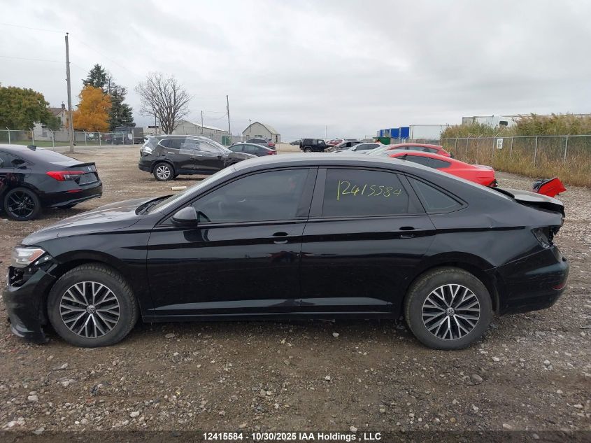 2021 Volkswagen Jetta Comfortline VIN: 3VWC57BUXMM039573 Lot: 12415584
