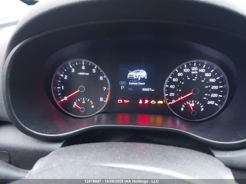 2021 Kia Sportage Lx/Lx S VIN: KNDPMCAC1M7935005 Lot: 12415587