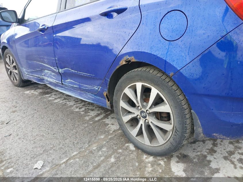 2012 Hyundai Accent VIN: KMHCT5AE7CU014708 Lot: 12415598