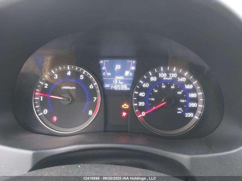 2012 Hyundai Accent VIN: KMHCT5AE7CU014708 Lot: 12415598