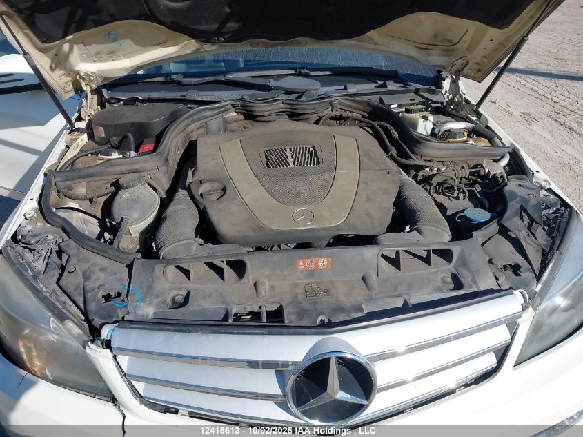 2011 Mercedes-Benz C 250 4Matic VIN: WDDGF8FB6BF537790 Lot: 12415613