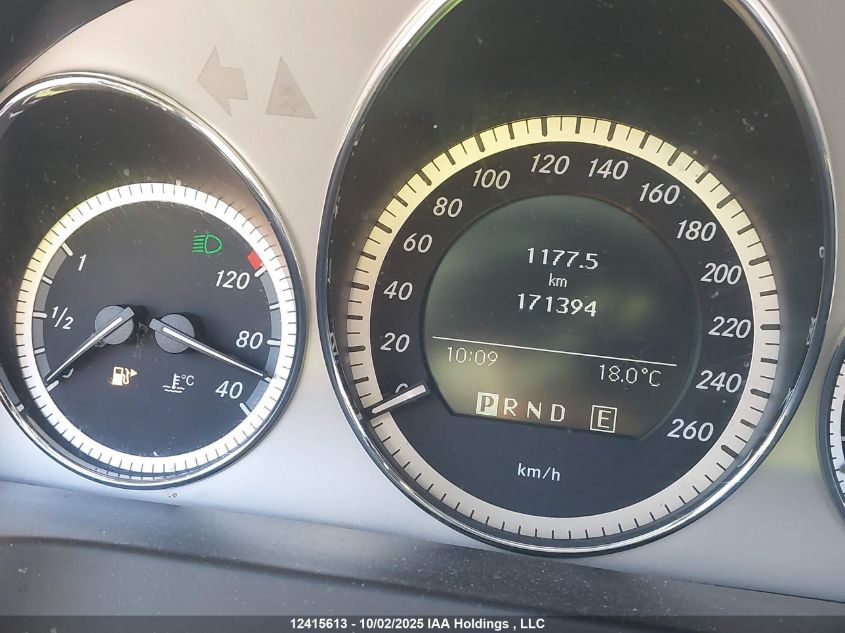 2011 Mercedes-Benz C 250 4Matic VIN: WDDGF8FB6BF537790 Lot: 12415613