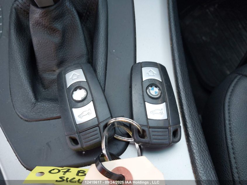 2007 BMW 328Xi VIN: WBAVC93507K032760 Lot: 12415617