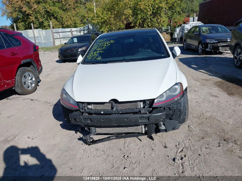 2015 Volkswagen Gti VIN: 3VW4T7AU9FM001797 Lot: 12415620