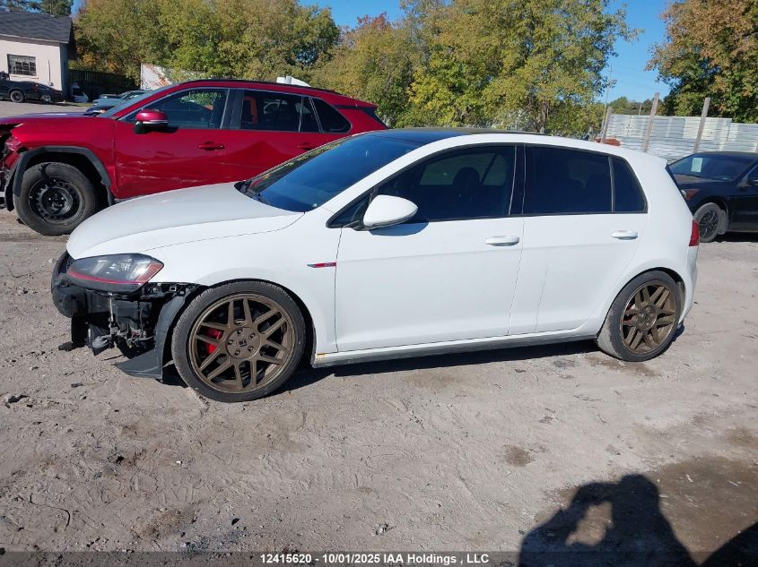 2015 Volkswagen Gti VIN: 3VW4T7AU9FM001797 Lot: 12415620