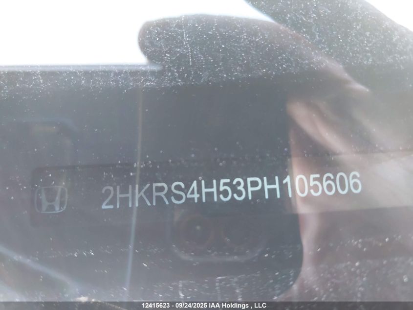 2023 Honda Cr-V VIN: 2HKRS4H53PH105606 Lot: 12415623