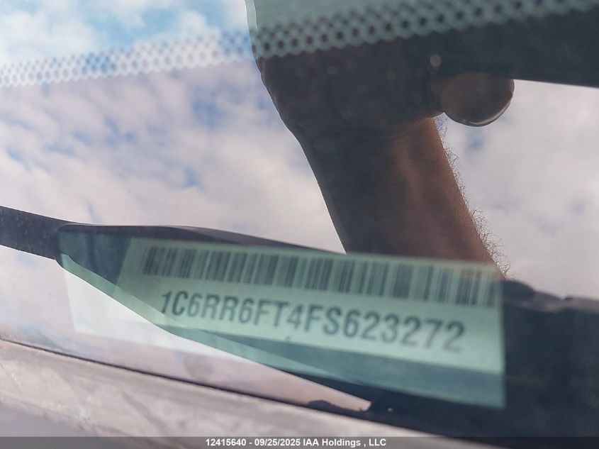 2015 Ram 1500 St VIN: 1C6RR6FT4FS623272 Lot: 12415640