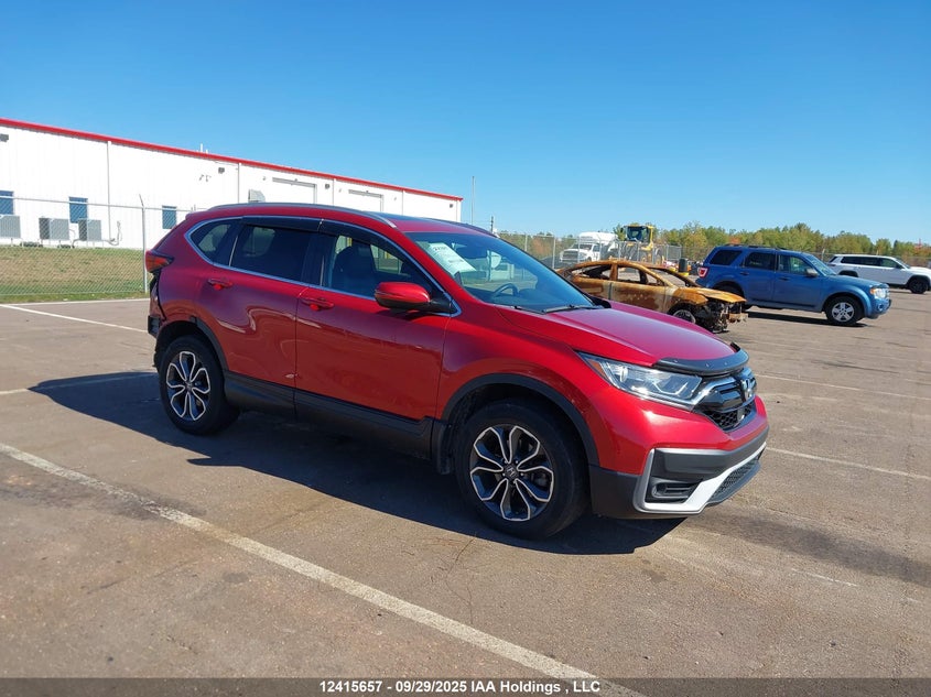 2HKRW2H86NH204842 2022 Honda Cr-V Ex-L auction photo 1