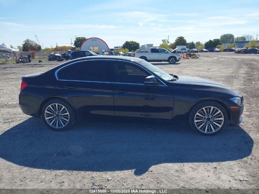 2014 BMW 328I xDrive VIN: WBA3B3C5XEF545026 Lot: 12415686
