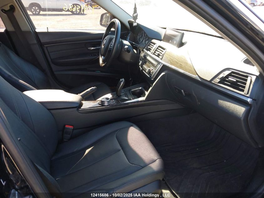 2014 BMW 328I xDrive VIN: WBA3B3C5XEF545026 Lot: 12415686