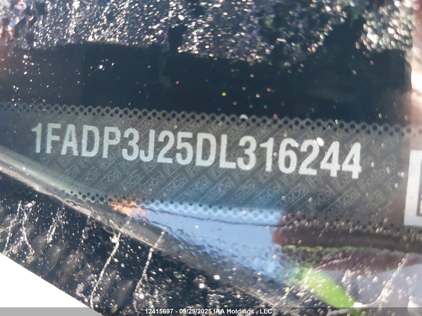 1FADP3J25DL316244 2013 FORD FOCUS photo no. 20