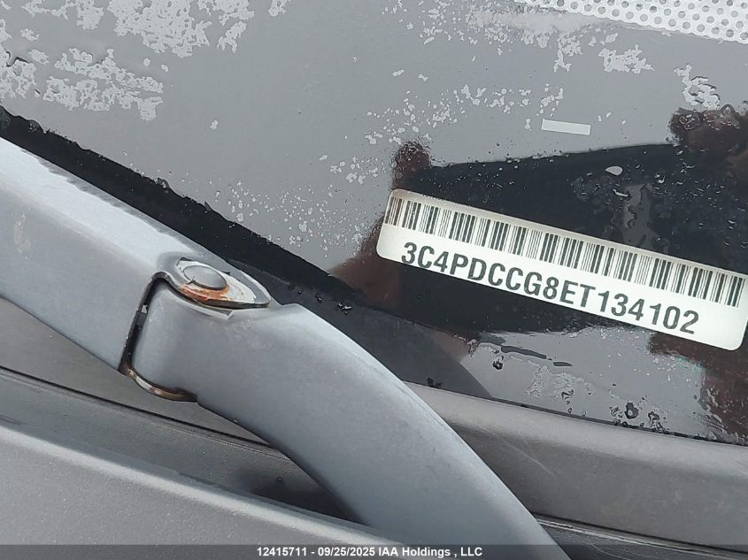 2014 Dodge Journey Sxt VIN: 3C4PDCCG8ET134102 Lot: 12415711