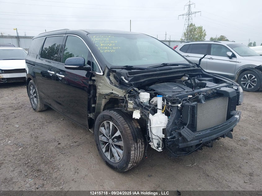 KNDMC5C16H6341728 2017 Kia Sedona Ex/Sx auction photo 1