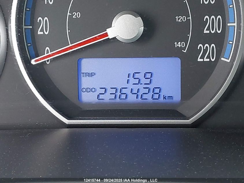 2009 Hyundai Santa Fe VIN: 5NMSH73E49H262019 Lot: 12415744