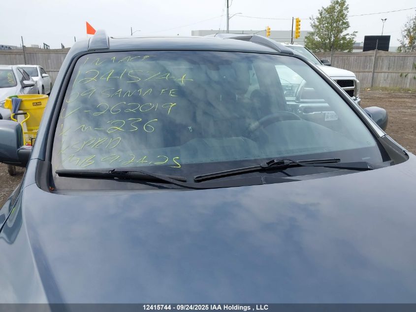 2009 Hyundai Santa Fe VIN: 5NMSH73E49H262019 Lot: 12415744