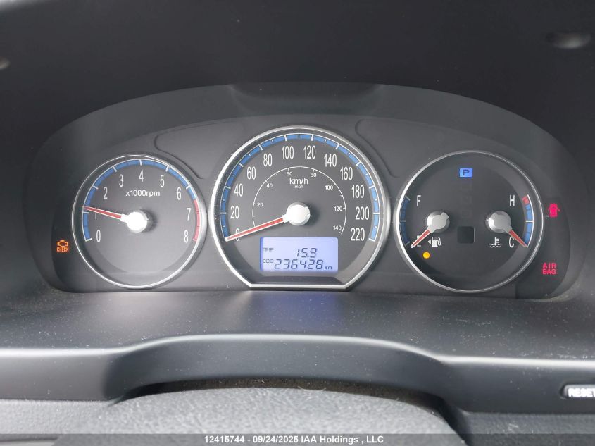 2009 Hyundai Santa Fe VIN: 5NMSH73E49H262019 Lot: 12415744