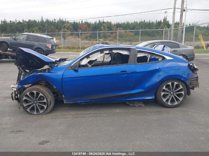 2018 Honda Civic Si Si VIN: 2HGFC3A50JH220265 Lot: 12415749