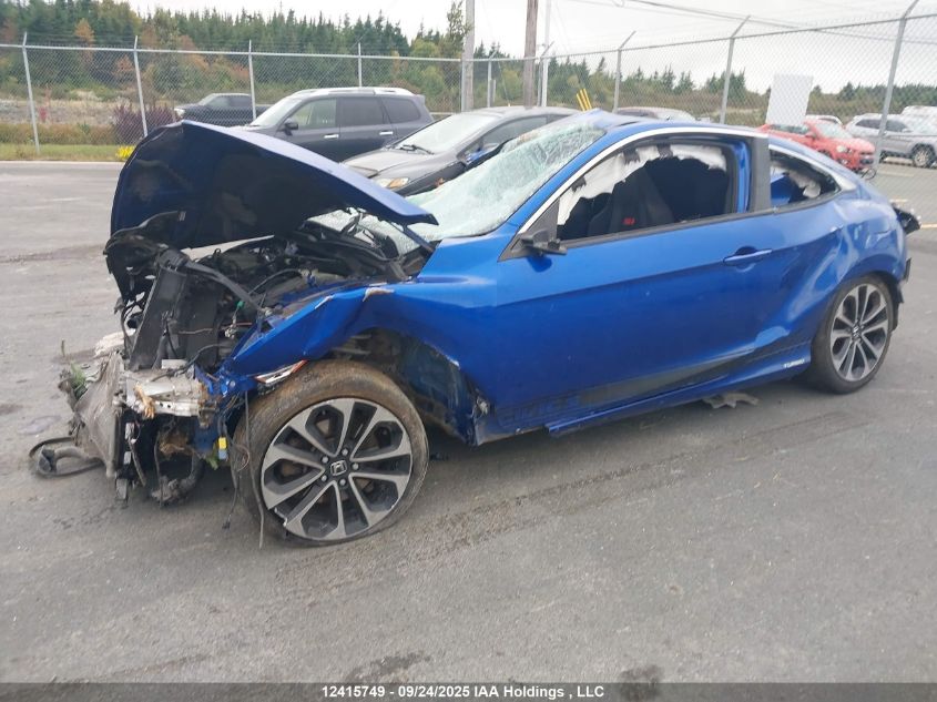 2018 Honda Civic Si Si VIN: 2HGFC3A50JH220265 Lot: 12415749