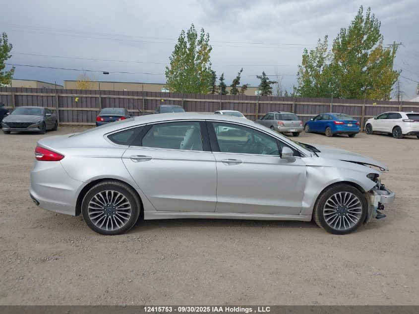 2017 Ford Fusion Se VIN: 3FA6P0T9XHR376254 Lot: 12415753