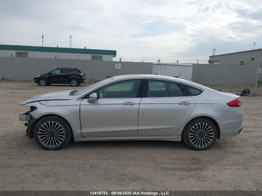 2017 Ford Fusion Se VIN: 3FA6P0T9XHR376254 Lot: 12415753