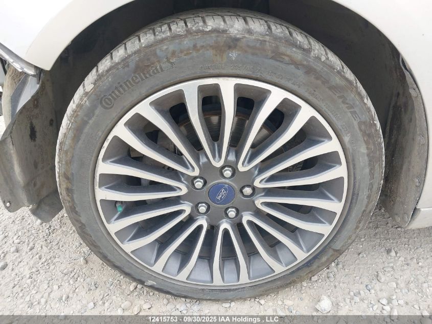 2017 Ford Fusion Se VIN: 3FA6P0T9XHR376254 Lot: 12415753