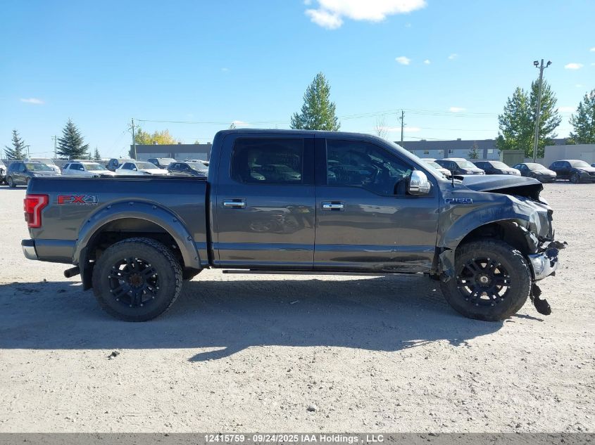 2015 Ford F150 Supercrew VIN: 1FTEW1EFXFFA93011 Lot: 12415759