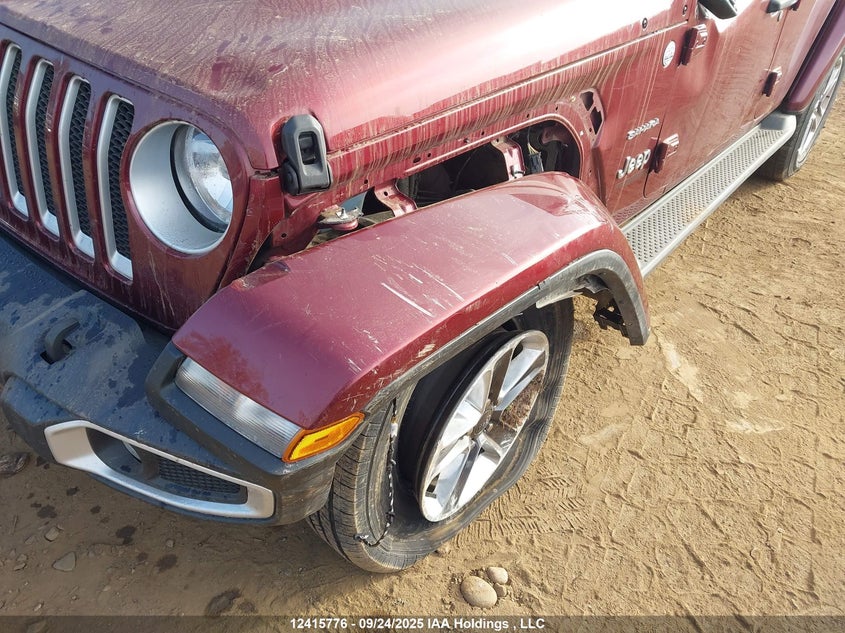 2021 Jeep Wrangler Unlimited Sahara VIN: 1C4HJXEG4MW869721 Lot: 12415776