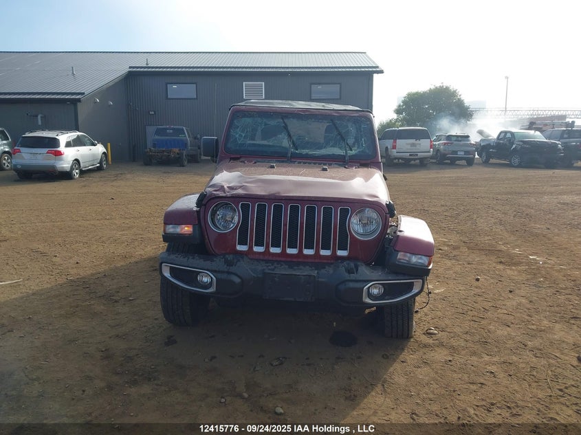 2021 Jeep Wrangler Unlimited Sahara VIN: 1C4HJXEG4MW869721 Lot: 12415776