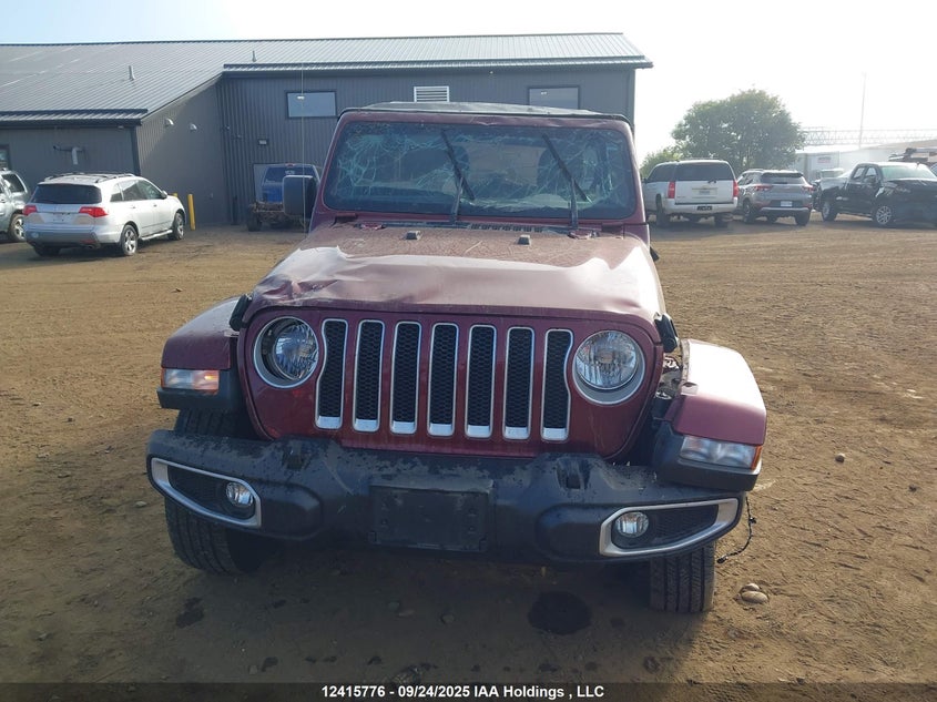 2021 Jeep Wrangler Unlimited Sahara VIN: 1C4HJXEG4MW869721 Lot: 12415776