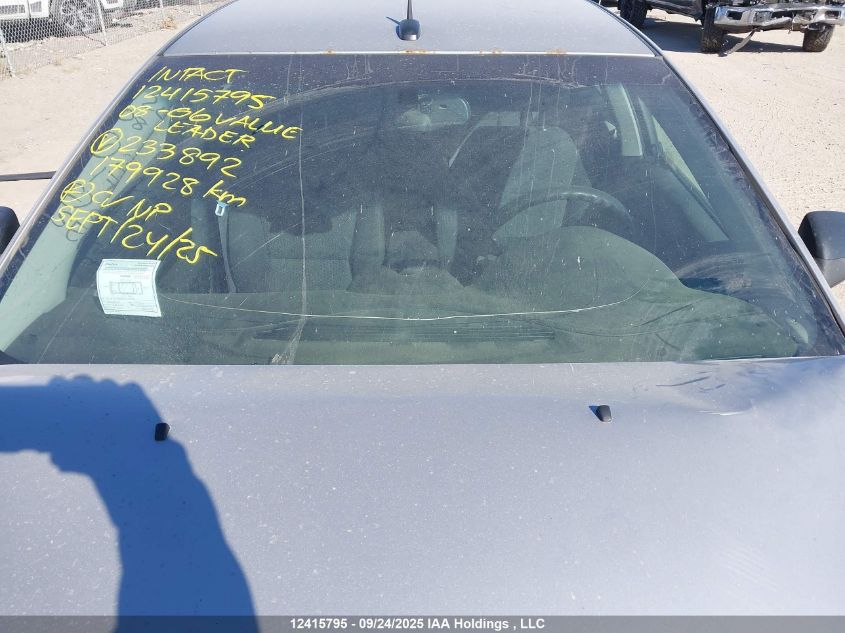 2008 Pontiac G6 Value Leader/Base VIN: 1G2ZF57B584233892 Lot: 12415795