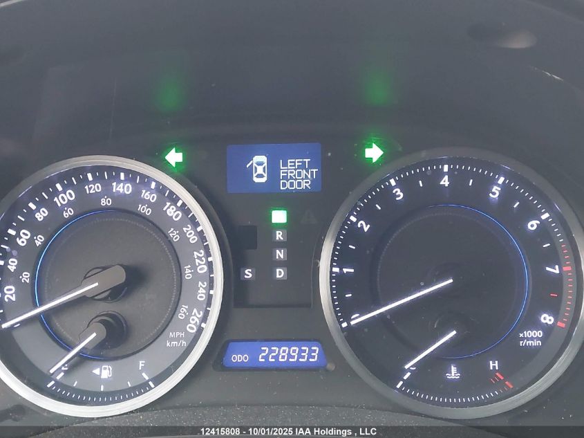 2012 Lexus Is 250 VIN: JTHCF5C27C5056335 Lot: 12415808