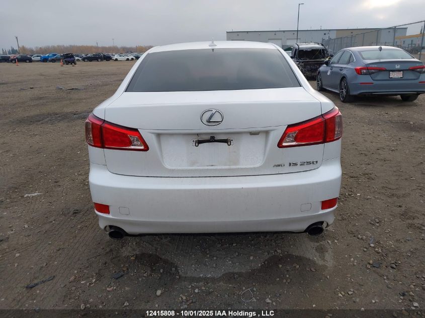 2012 Lexus Is 250 VIN: JTHCF5C27C5056335 Lot: 12415808