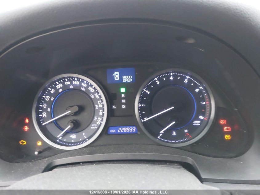 2012 Lexus Is 250 VIN: JTHCF5C27C5056335 Lot: 12415808