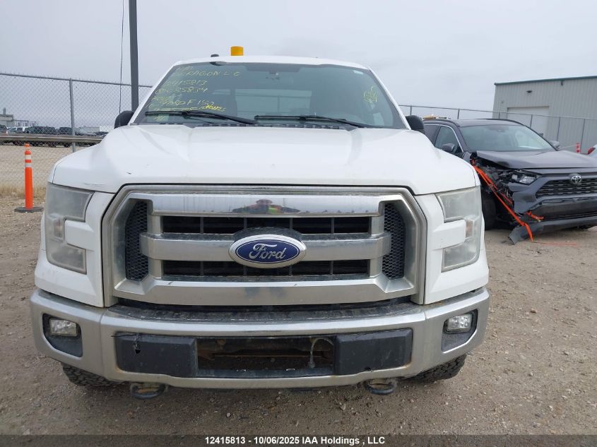 2016 Ford F150 Super Cab VIN: 1FTFX1EF2GFC85834 Lot: 12415813
