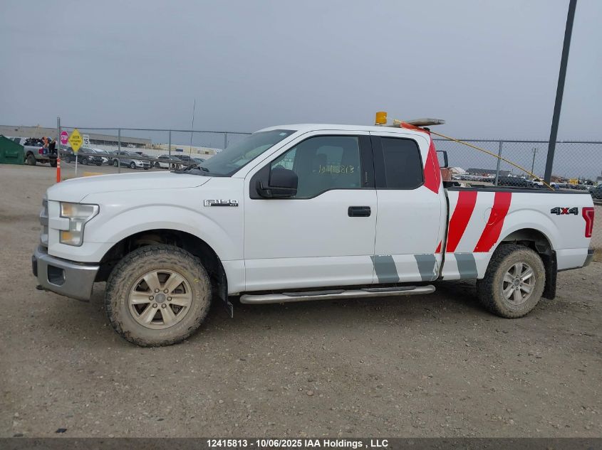 2016 Ford F150 Super Cab VIN: 1FTFX1EF2GFC85834 Lot: 12415813