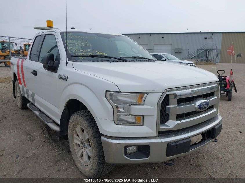 2016 Ford F150 Super Cab VIN: 1FTFX1EF2GFC85834 Lot: 12415813