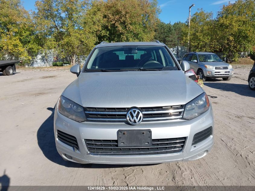 2013 Volkswagen Touareg VIN: WVGEP9BP2DD010619 Lot: 12415829