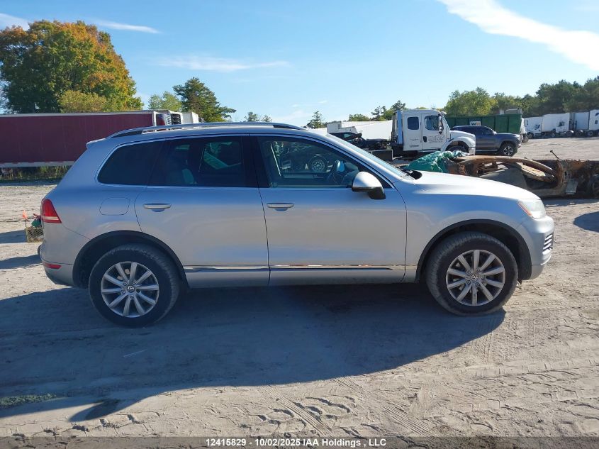 2013 Volkswagen Touareg VIN: WVGEP9BP2DD010619 Lot: 12415829