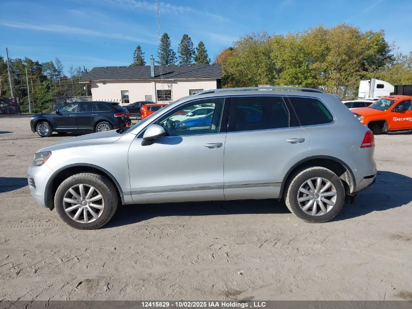 2013 Volkswagen Touareg VIN: WVGEP9BP2DD010619 Lot: 12415829
