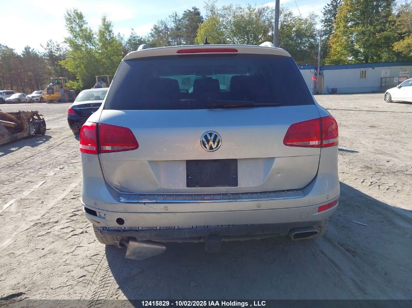 2013 Volkswagen Touareg VIN: WVGEP9BP2DD010619 Lot: 12415829