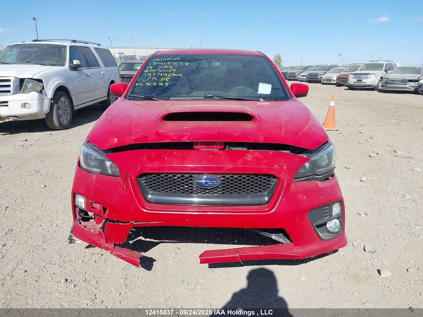 2015 Subaru Wrx Sport-Tech Package VIN: JF1VA1J68F9813009 Lot: 12415837