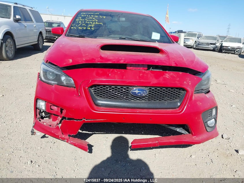 2015 Subaru Wrx Sport-Tech Package VIN: JF1VA1J68F9813009 Lot: 12415837