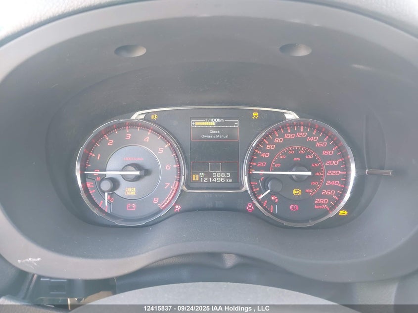 2015 Subaru Wrx Sport-Tech Package VIN: JF1VA1J68F9813009 Lot: 12415837