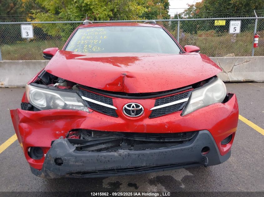 2015 Toyota Rav4 Le VIN: 2T3ZFREV8FW225981 Lot: 12415862