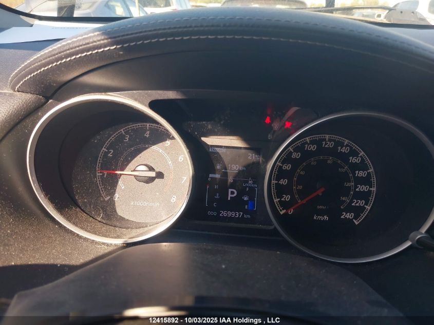 2010 Mitsubishi Outlander Gt VIN: JA4JT5AX0AZ606166 Lot: 12415892