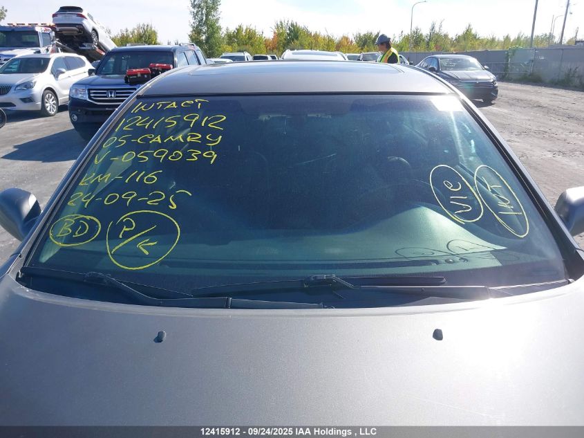 2005 Toyota Camry VIN: 4T1BA32KX5U059039 Lot: 12415912